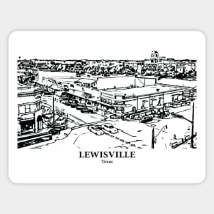 Lewisville - Texas Sticker